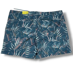 All in Motion Men's blue tropical hybrid resort shorts - xxl